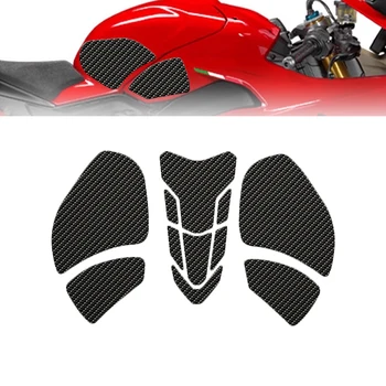 Стикери за резервоар за гориво за мотоциклети Подложки за коляното Неплъзгащ се гумен стикер ЗА Ducati Panigale V4S Streetfighter V4 2021 2020 2019 2018