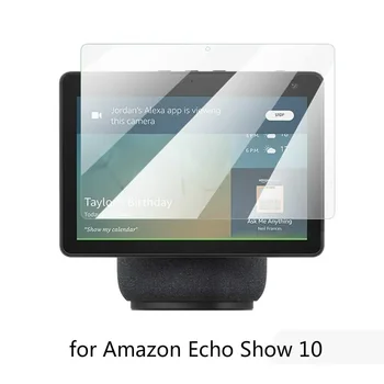 1/2/3PCS 9H пълно покритие закалено стъкло за Echo Show 10 3rd екран протектор защитно стъкло филм против надраскване водоустойчив