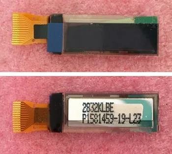 0.91 инча 14PIN SPI бял / син OLED екран SSD1306 диск IC 128 * 32