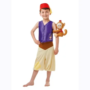 Дете деца Арабска лампа Аладин костюм косплей за момчета Хелоуин Пурим карнавал парти маскарад фантазия обличане