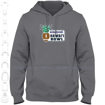 Hawaii Bowl Logo Висококачествен 100% памучен суитшърт с качулка нов графичен суитчър