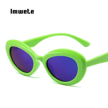 lmwete 2023 мода овални мъже жени слънчеви очила реколта нюанси UV400 марка дизайнер мъже модерен многоцветен очила за дама