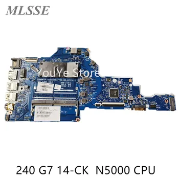 Обновен за HP 240 G7 14-CK Лаптоп дънна платка L23236-001 L23236-601 6050A2977701-MB-A01 С N5000 CPU 100% тестван